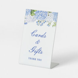 Blue Hydrangea Cards & Gifts Sockelschild