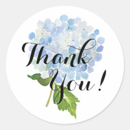 Blue Hydrangea Danke Stickers