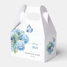 Blue Hydrangea Es ist eine Baby-Dusche Geschenkschachtel