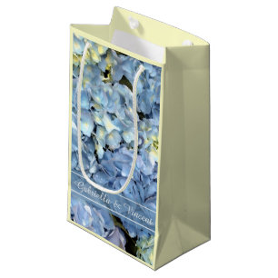 Blue Hydrangea Floral Wedding Kleine Geschenktüte