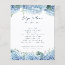 Blue Hydrangea Flyer