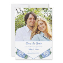 Blue Hydrangea Garden Foto