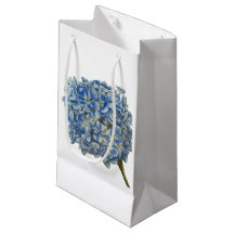 Blue Hydrangea Geschenktasche