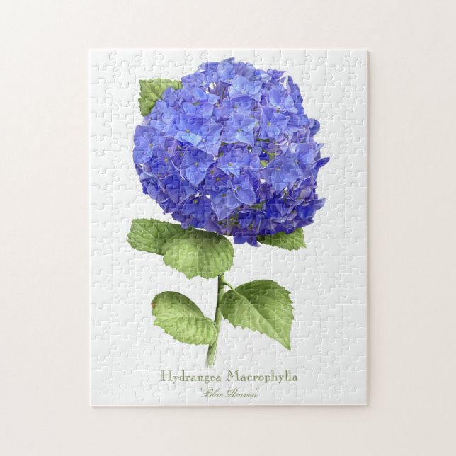 Blue Hydrangea Puzzle (Vertikal)