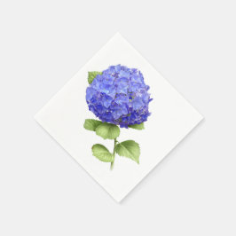 Blue Hydrangea Serviette