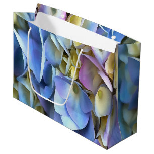 Blue Hydrangea Shrub Artistic Bossom Große Geschenktüte