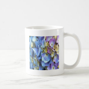 Blue Hydrangea Shrub Artistic Bossom Tasse