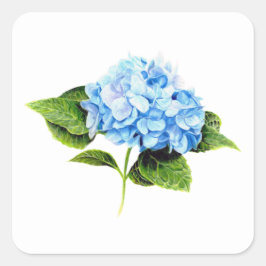 Blue Hydrangea Sticker