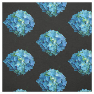 Blue Hydrangea Stoff