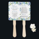 Blue Hydrangea Watercolor Floral Wedding Program Fächer<br><div class="desc">Blue Hydrangea Watercolor Blumenzwiebelprogramm Fan. (1) Für weitere Anpassungen klicken Sie bitte auf den Link "Weiter anpassen" und verwenden Sie unser Designwerkzeug,  um diese Vorlage zu ändern. (2) Wenn Sie Hilfe oder passende Artikel benötigen,  kontaktieren Sie mich bitte.</div>