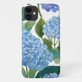 Blue Hydrangeas | Beautiful Floral Bush Case-Mate iPhone Hülle