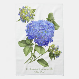 Blue Hydrangeas Handtuch