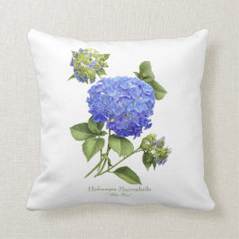 Blue Hydrangeas Kissen
