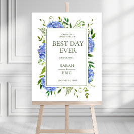 Blue Hydrangeas Probe Dinner