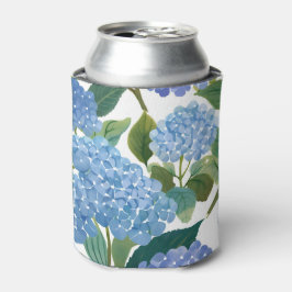 Blue Hydrangeas | Schöner Blumengarten Dosenkühler
