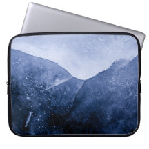 Blue Ice Abstrakt Art Foto