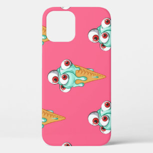 Blue Ice Cream Pink Hintergrund Case-Mate iPhone Hülle