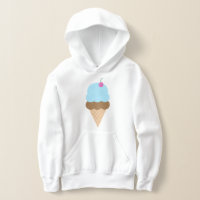 Blue Ice Creme Cone