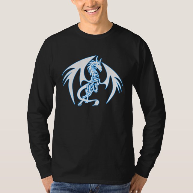 Blue Ice Dragon Kids Halloween Team Undead T-Shirt (Vorderseite)