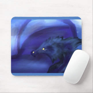 Blue Ice Dragon Mousepad