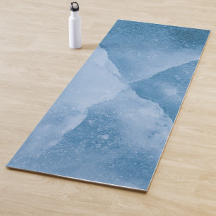 Blue Ice Foto Yogamatte
