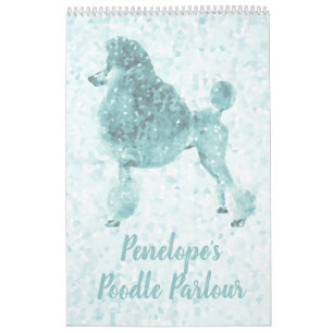 Blue Ice Poodle-Kalender Kalender