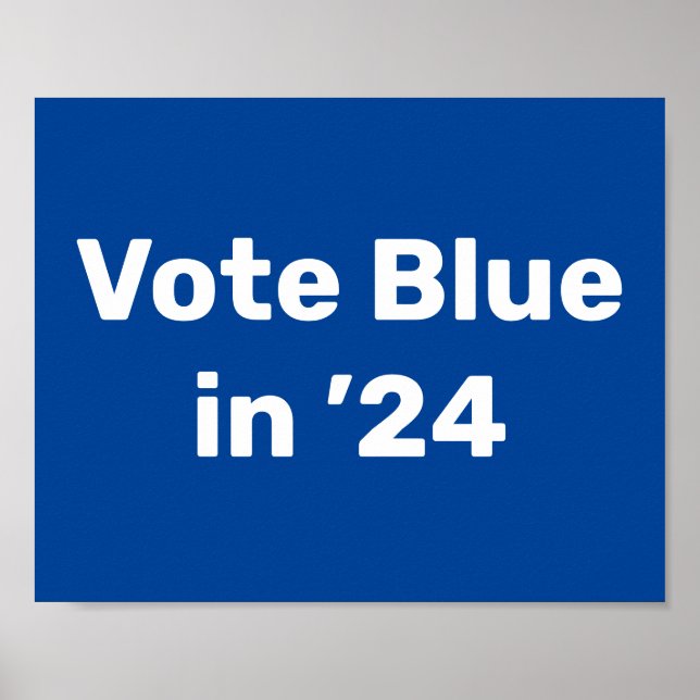 Blue im Jahr 2024 Poster (Vorne)