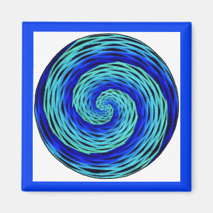 Blue Indigo Mediation Magnet