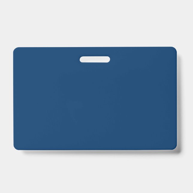 Blue Individuelle Name Abzeichen - Großaufträge Ausweis (Vorderseite)