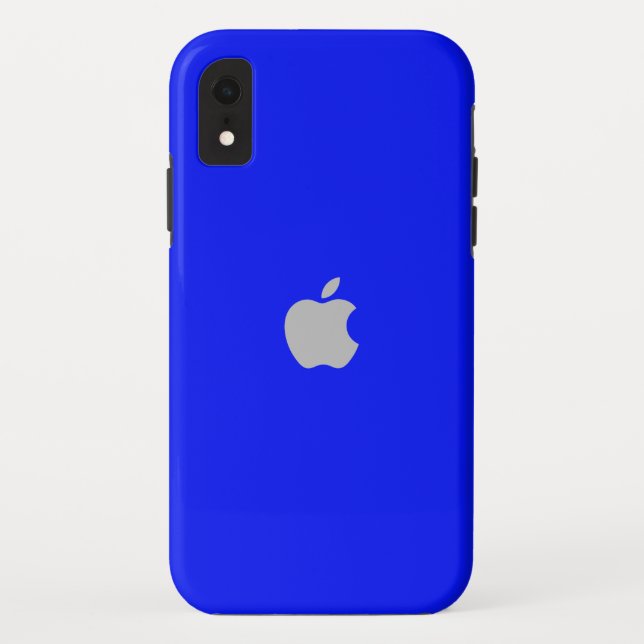 Blue Iphone Xr Case (Rückseite)