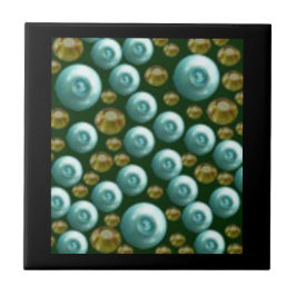 Blue Irah Tile Design Fliese