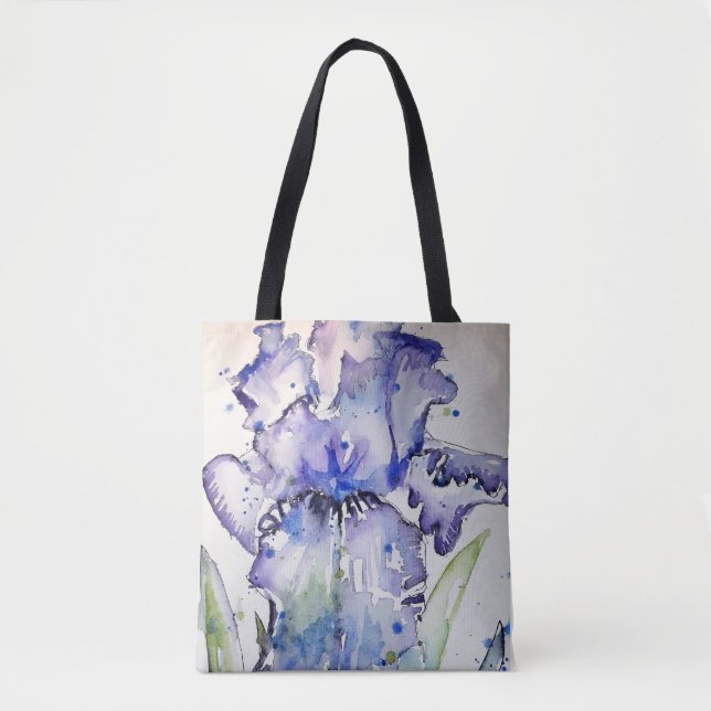 Blue Iris Blume Art Collection (Vorderseite)