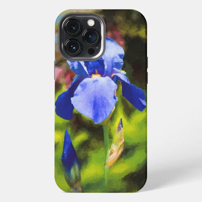 Blue Iris Case-Mate iPhone-Hülle iPhone Hülle (Rückseite)
