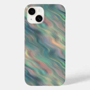 Blue Iris Wavy Texture Case-Mate iPhone Hülle