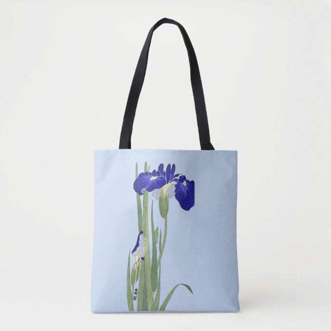 Blue Irises von Ohara Koson (Vorderseite)