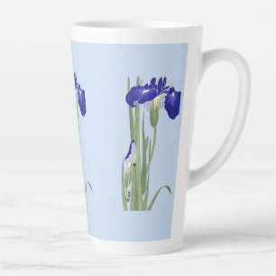Blue Irises von Ohara Koson Milchtasse