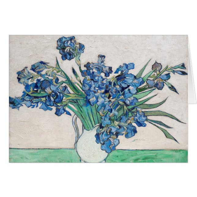 Blue Irises von Vincent Van Gogh Fine Art (Vorderseite (Horizontal))