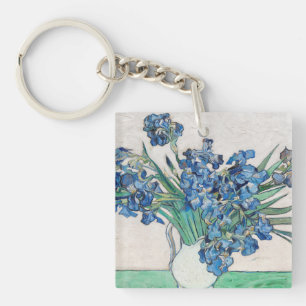 Blue Irises von Vincent Van Gogh Fine Art Schlüsselanhänger