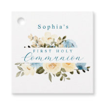 Blue Ivory Blume Grüne Erstkommunion