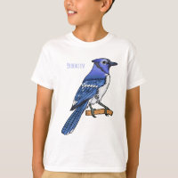 Blue Jay bird Cartoon