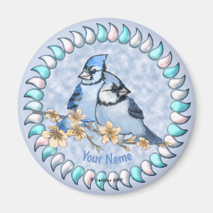 Blue Jay Branch Magnet