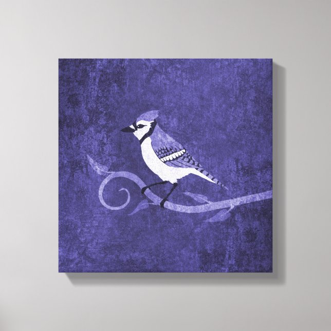 Blue Jay Canvas Print Leinwanddruck (Vorderseite)