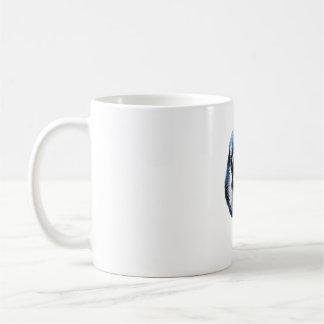 Blue Jay Head T - Shirt - Realistisches Bird Desig Kaffeetasse