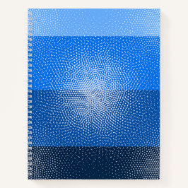 Blue Jay inspiriert Gradient Notebook Notizbuch