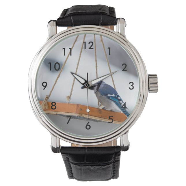 Blue Jay Lunch Armbanduhr (Vorderseite)