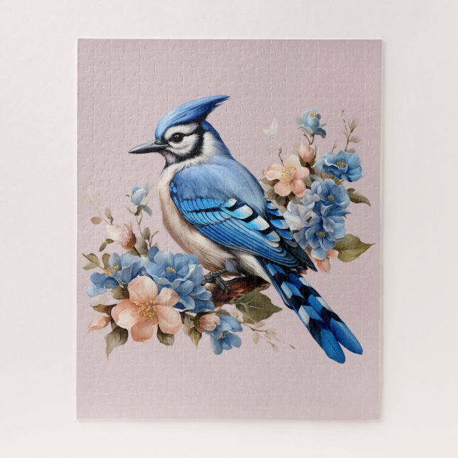 Blue Jay Puzzle (Vertikal)