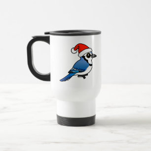 Blue Jay Santa Reisebecher