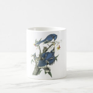 Blue Jay von Audubon Kaffeetasse