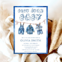 Blue Jean Baby Boy Shower
