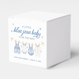 Blue Jean Baby Denim-Baby-Party Geschenkschachtel